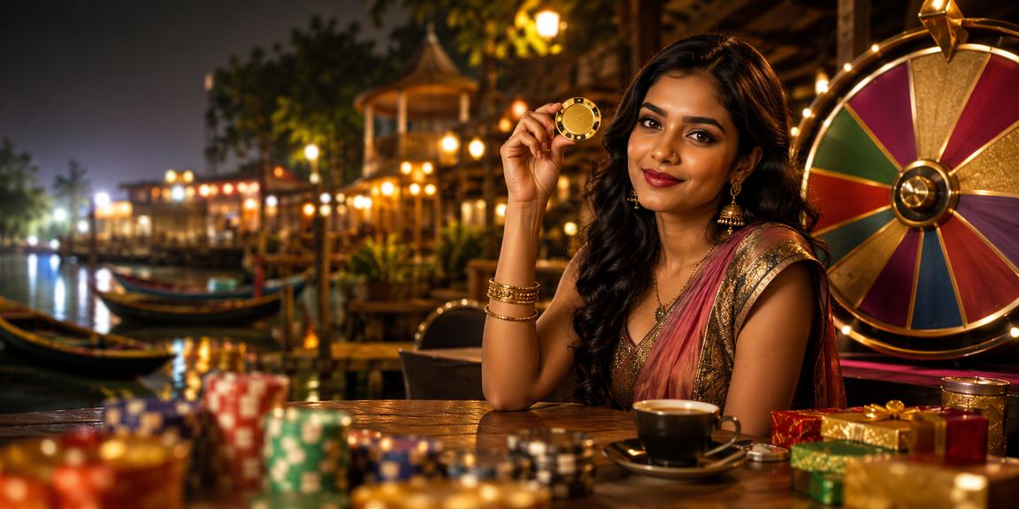 খুলনায় লাকি ড্র বিজয়ী বাংলাদেশি মডেল উৎসব করছেন